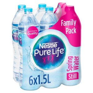 Nestle Pure life Mineral water packaging
